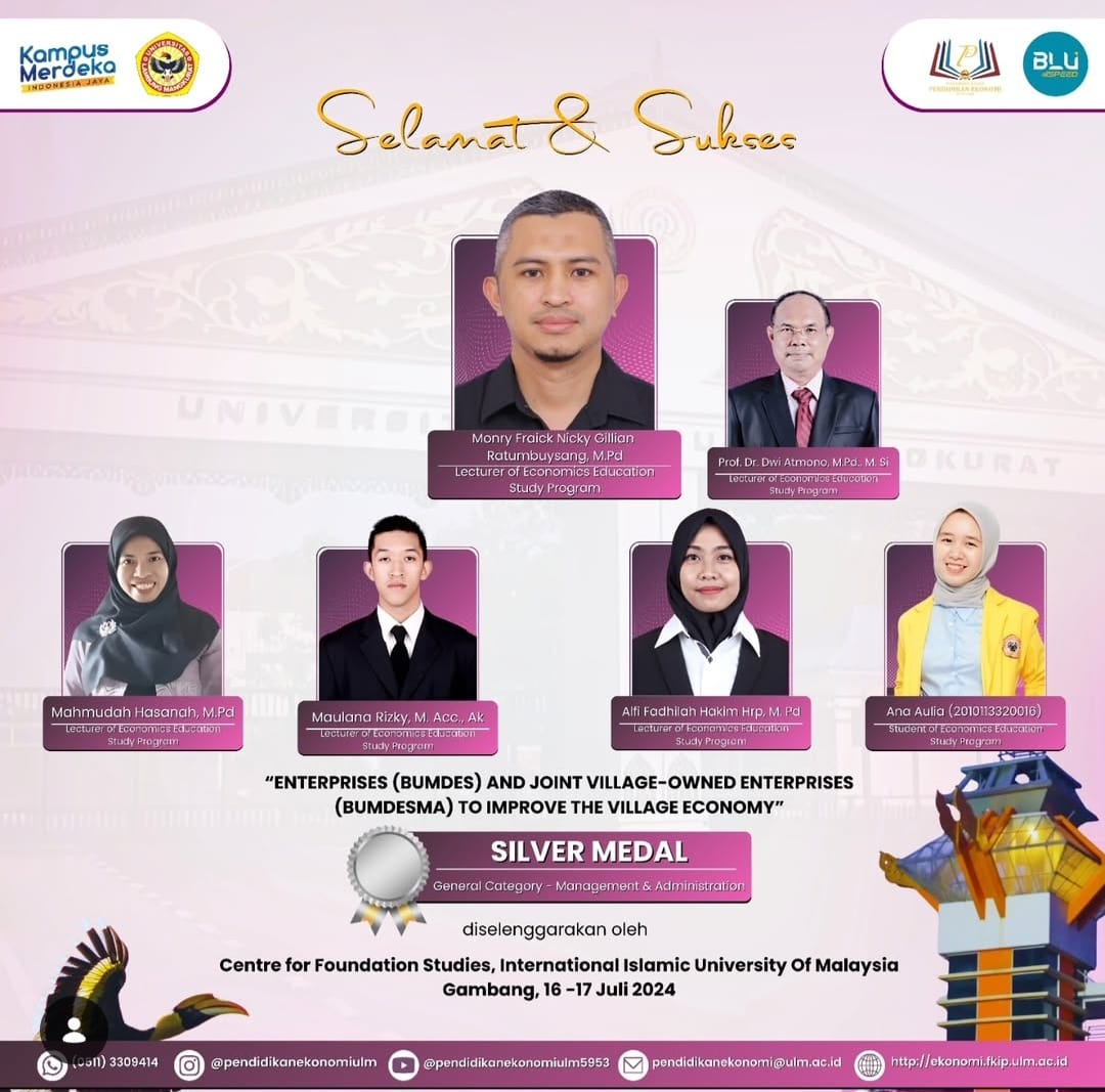 Prestasi Dosen: SIlver Medal and Bronze medal centre for foundation studies, International Islamic University of Malaysia